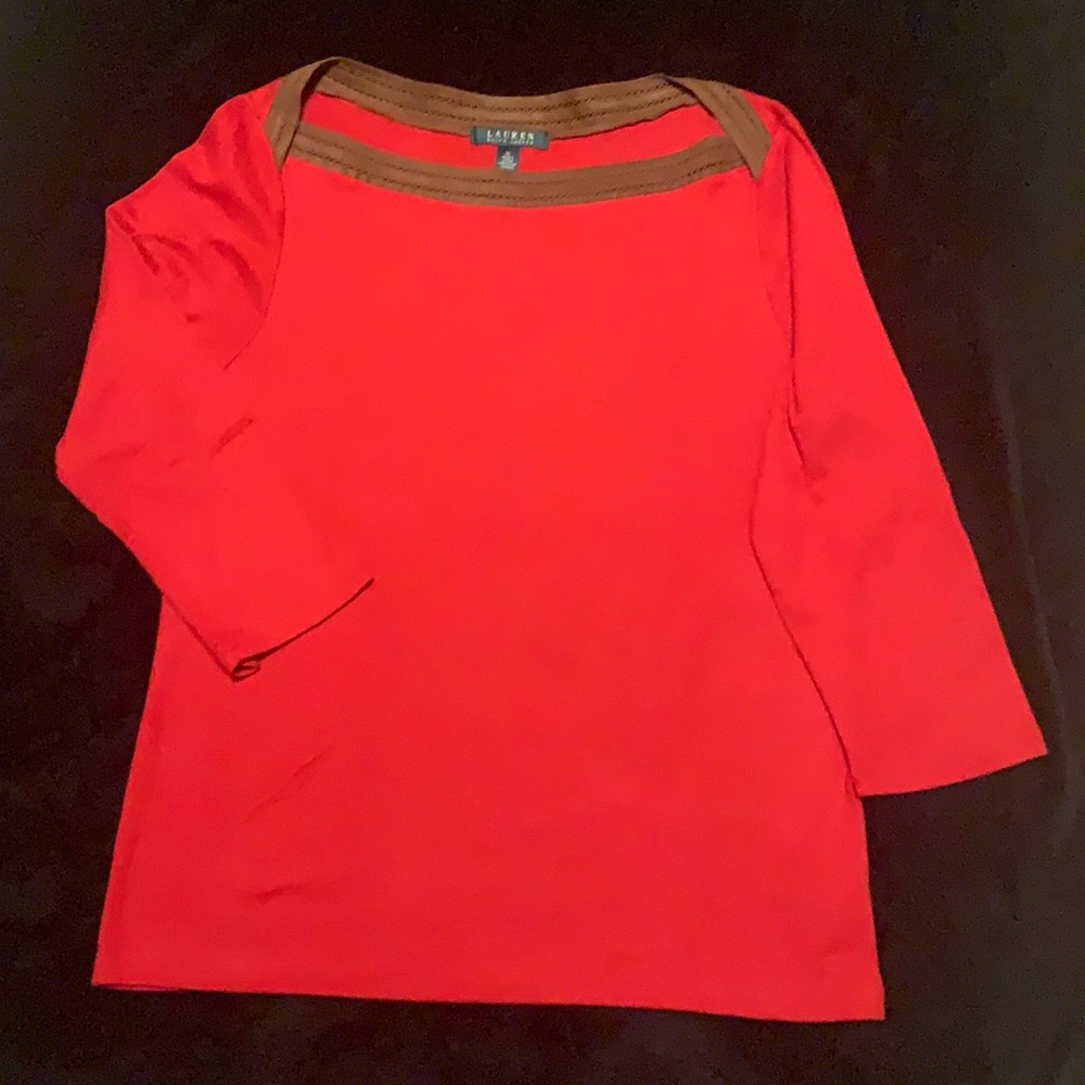 Ralph Lauren cotton top.